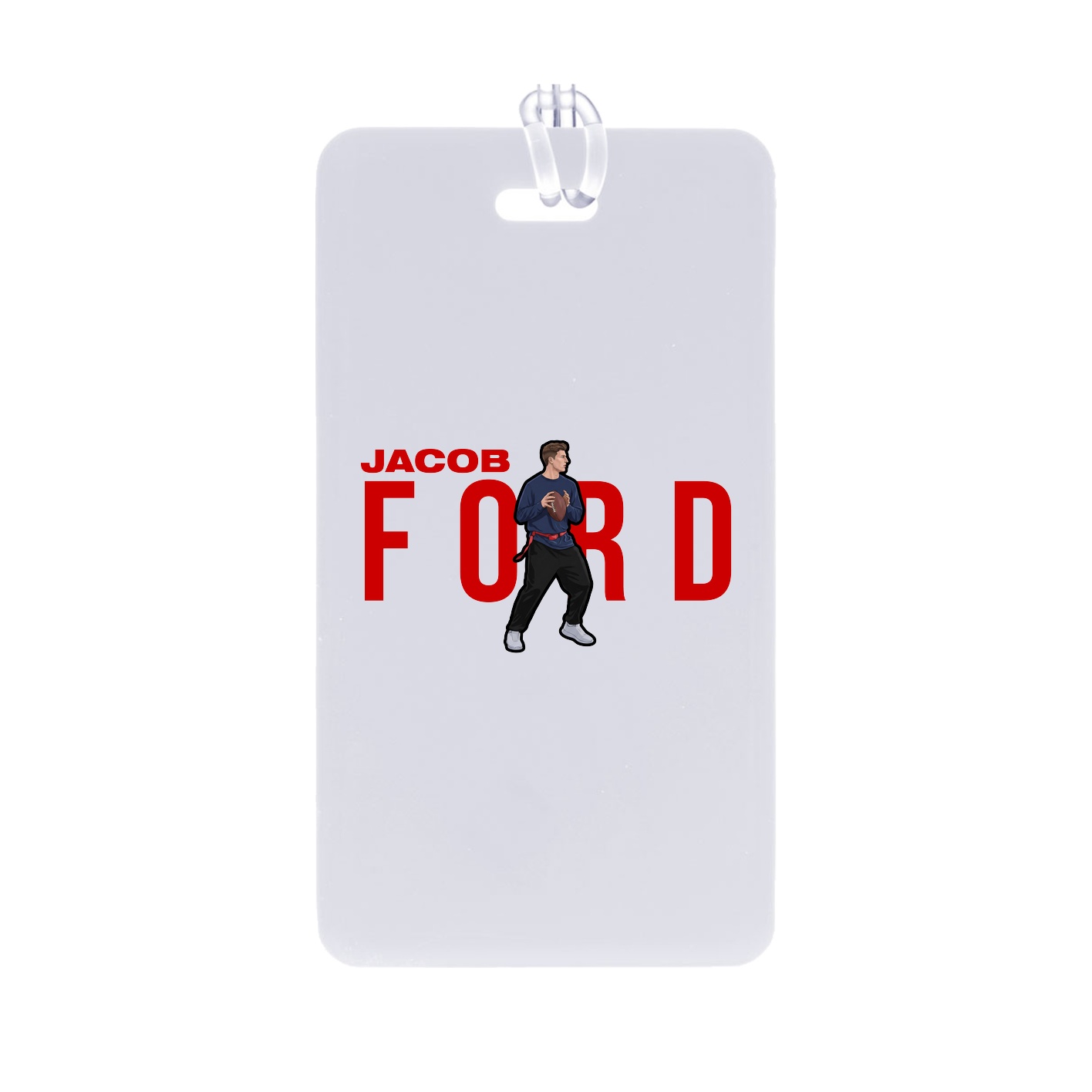 Bag Tag — Player Name in Classic