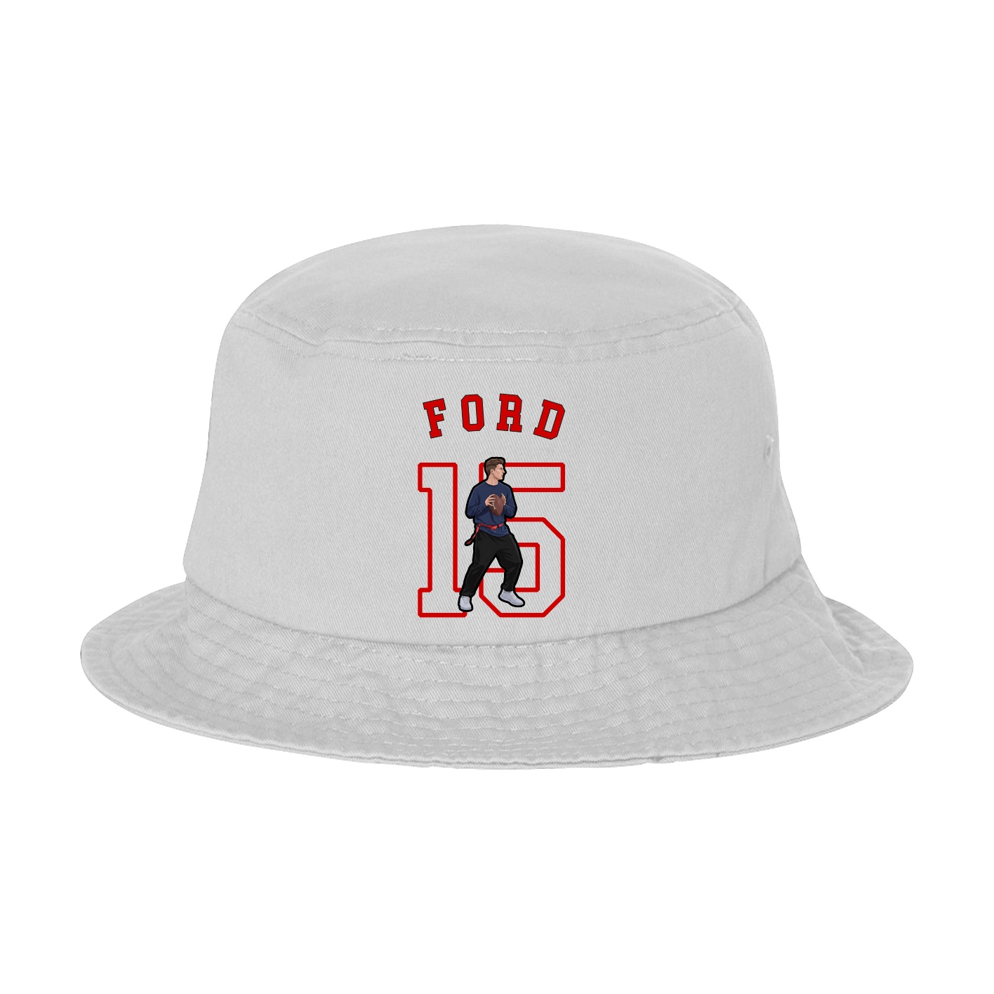 Bucket Cap — Shirsey Arch in White