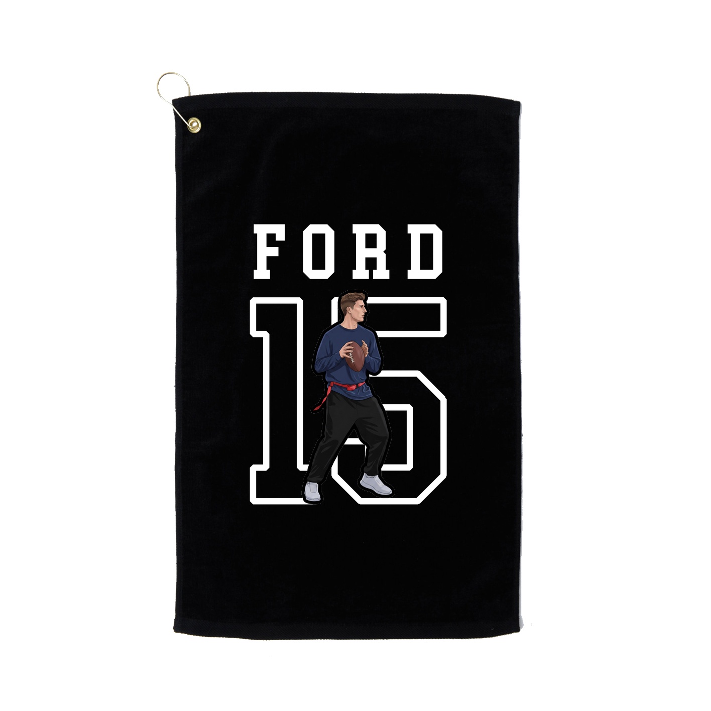 Golf Towel — Shirsey in Black