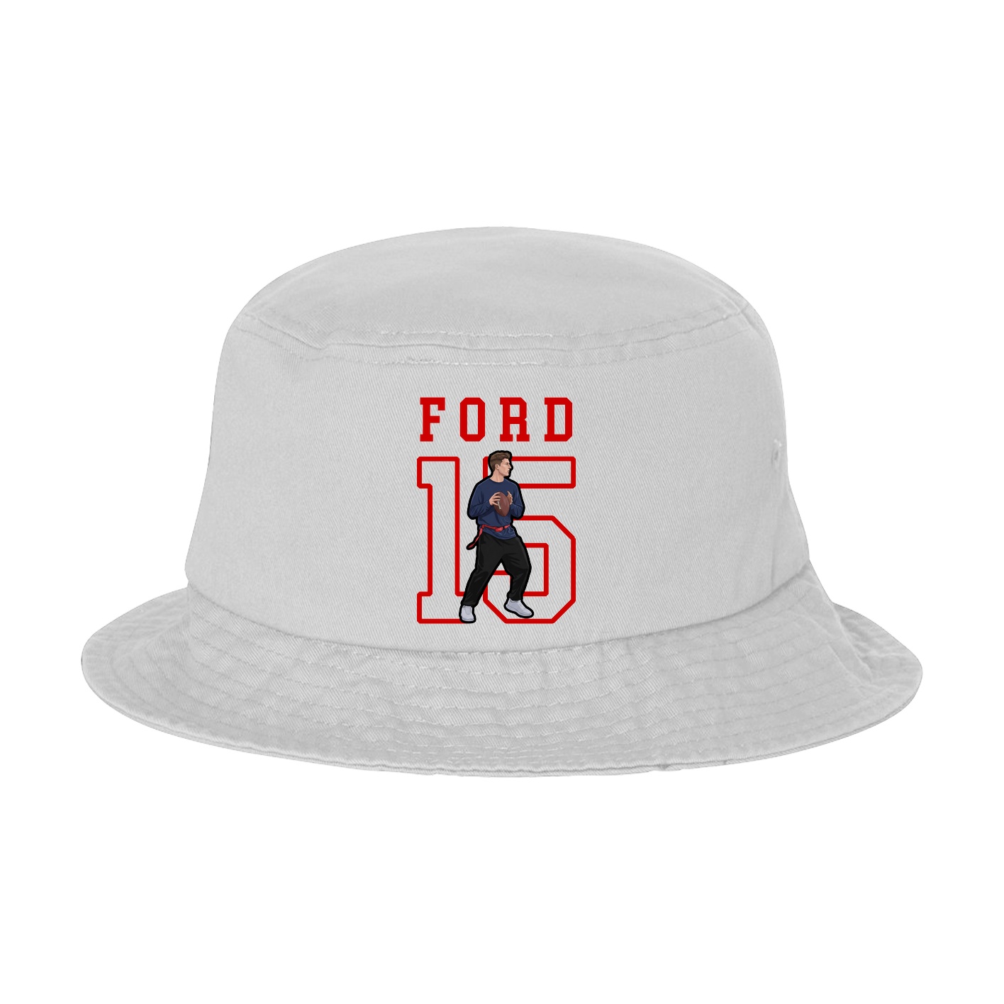 Bucket Cap — Shirsey in White