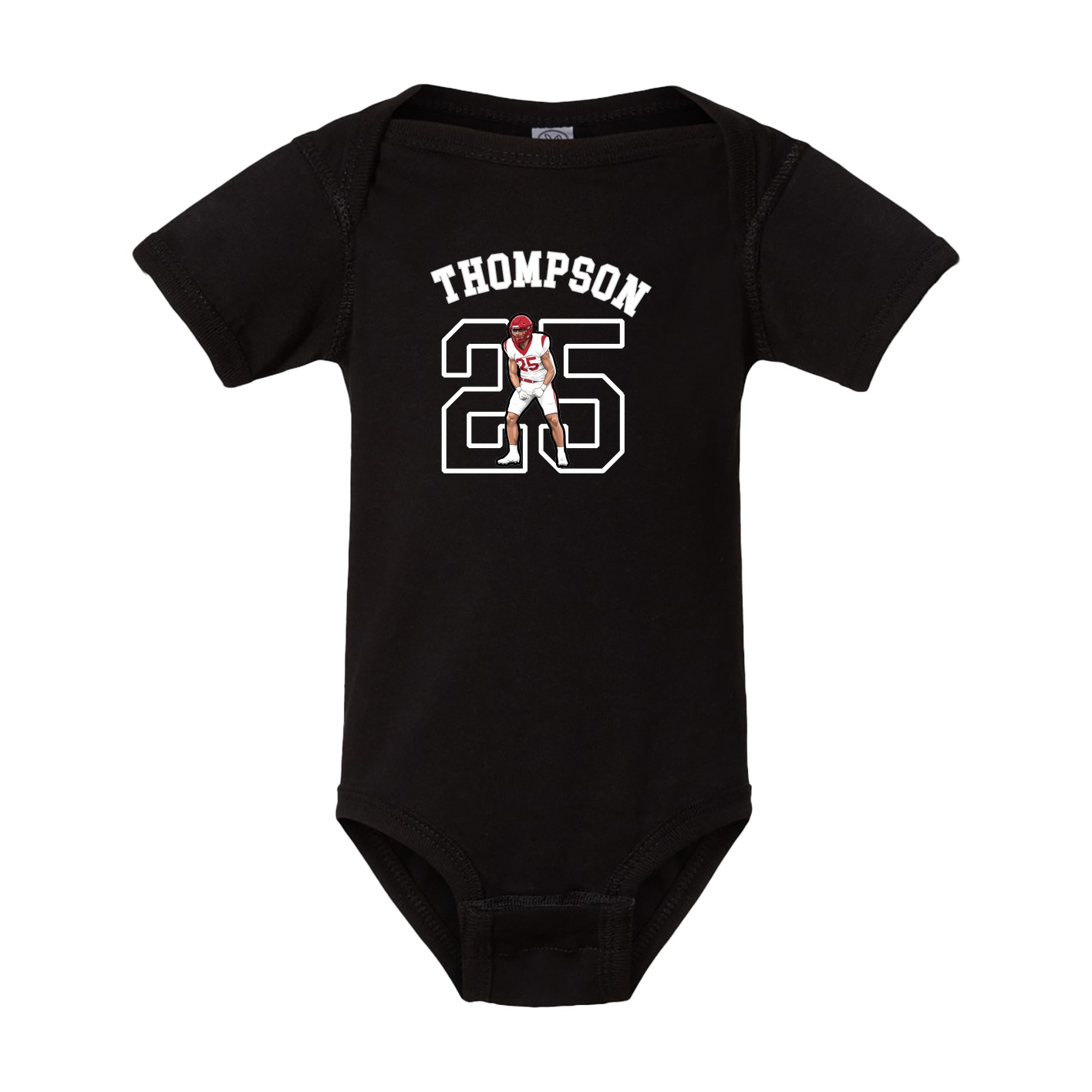 Baby Onesie — Shirsey Arch in Black