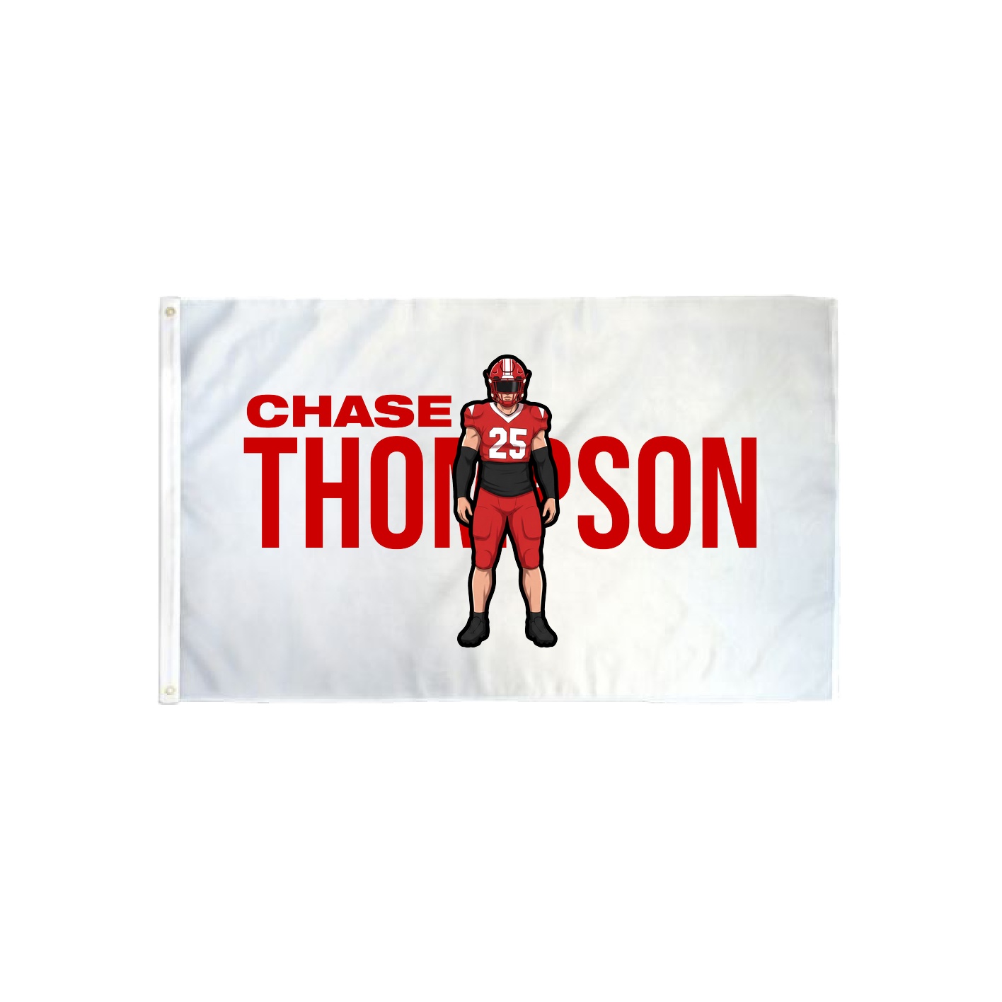 3x5 Flag — Player Name in Classic