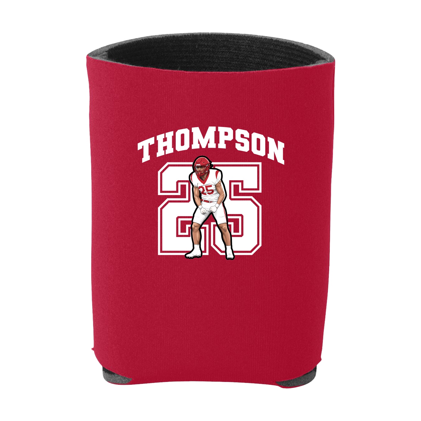 Can Holder — Number in Red