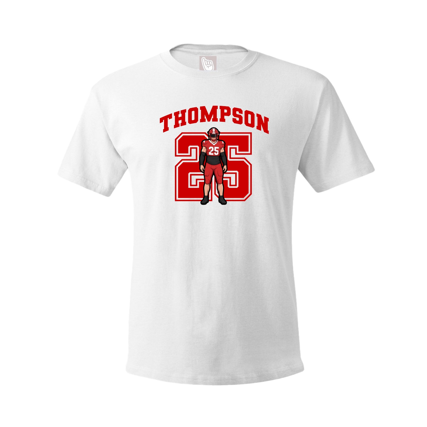 Tee — Number in White