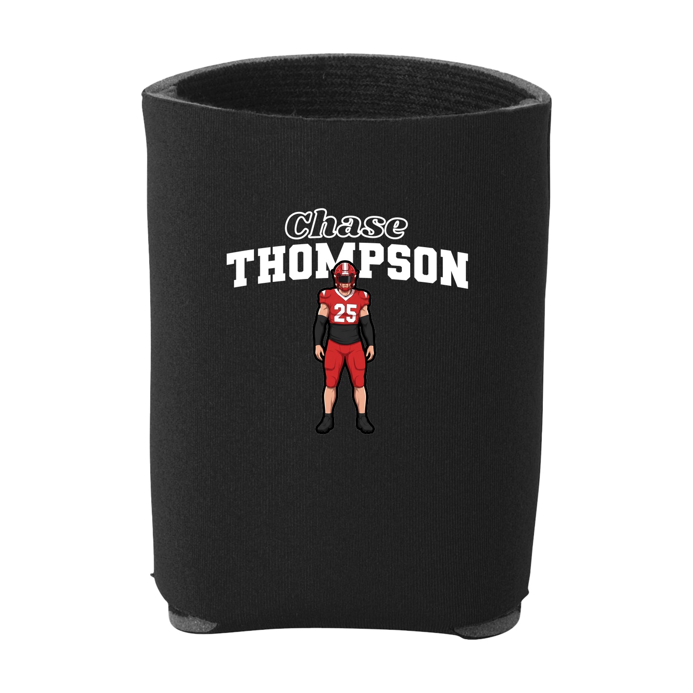 Can Holder — Name Arch in Black
