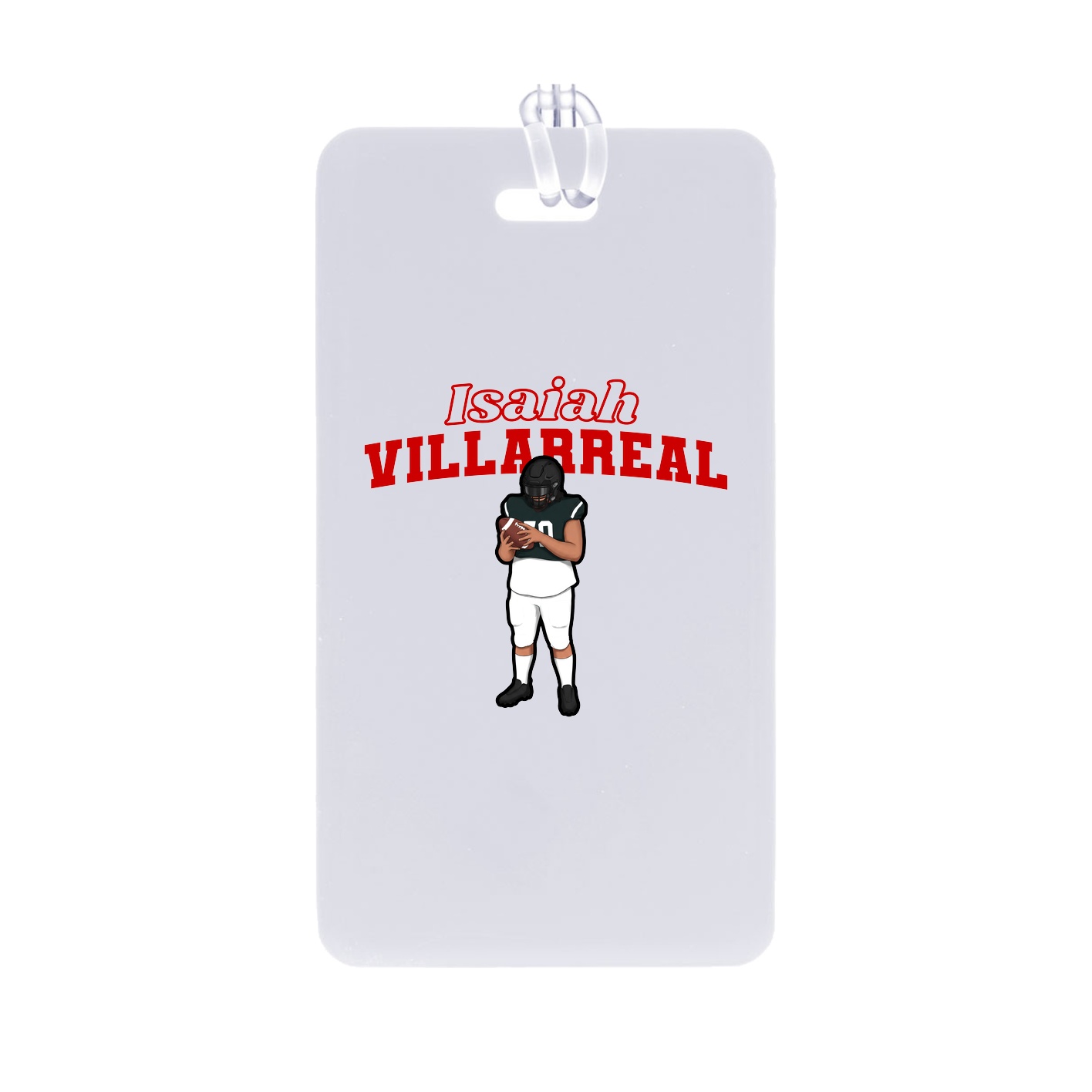 Bag Tag — Name Arch in Classic