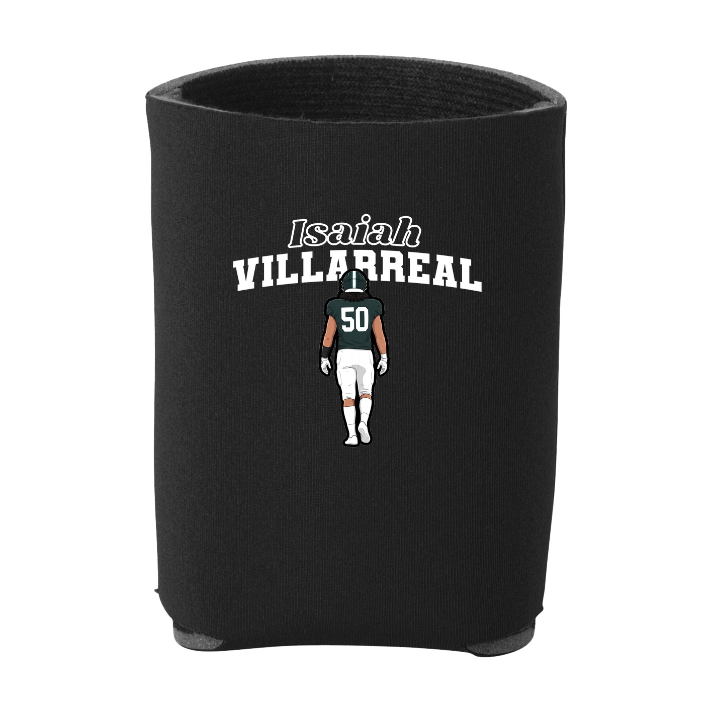 Can Holder — Name Arch in Black