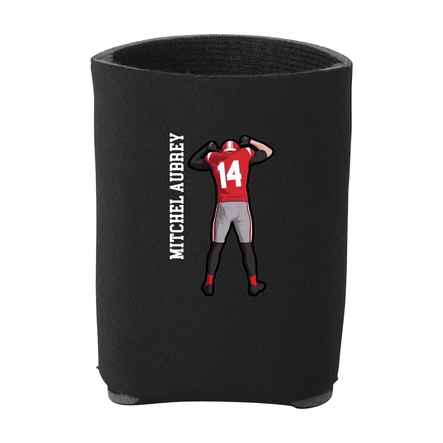 Can Holder — Name Vertical in Black
