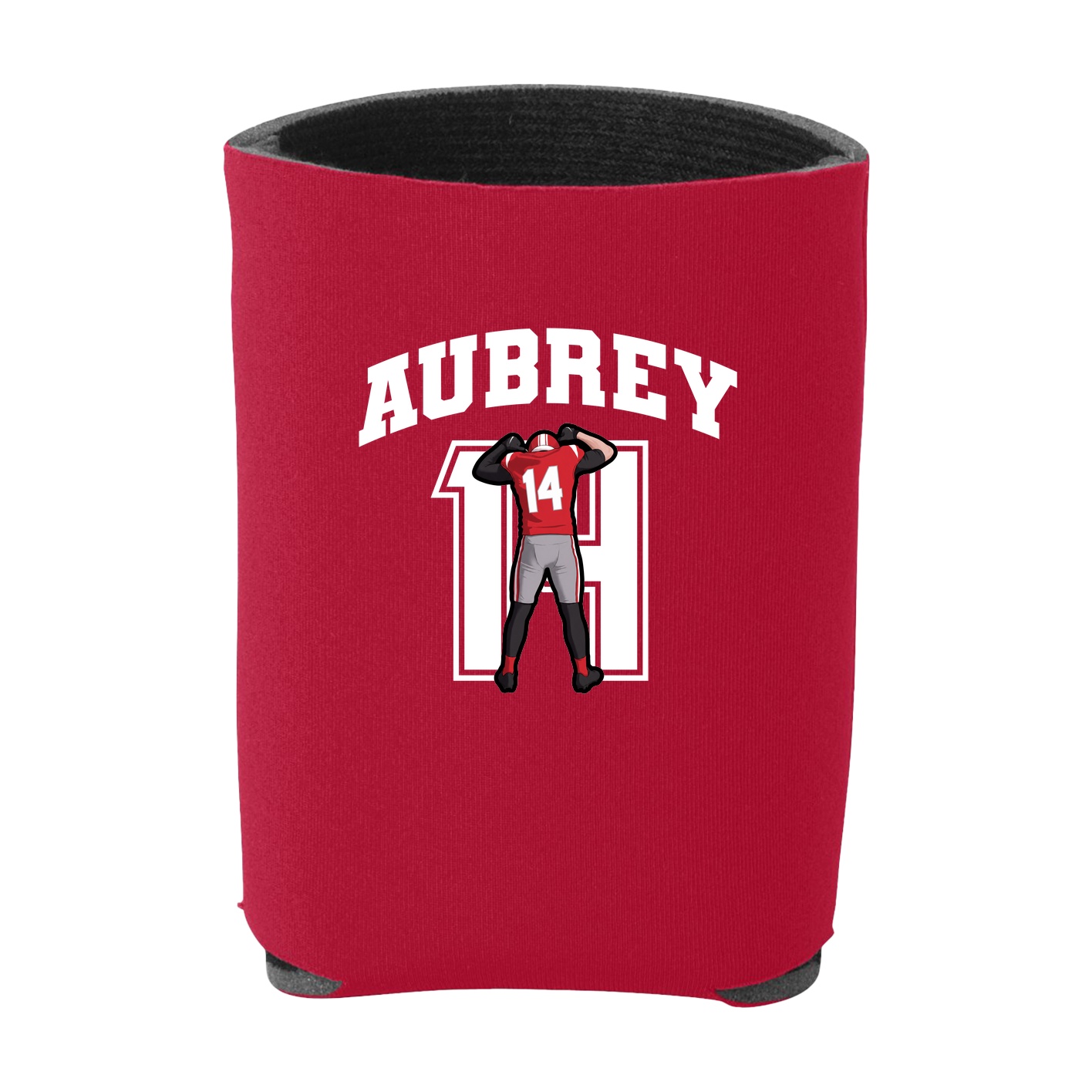 Can Holder — Number in Red