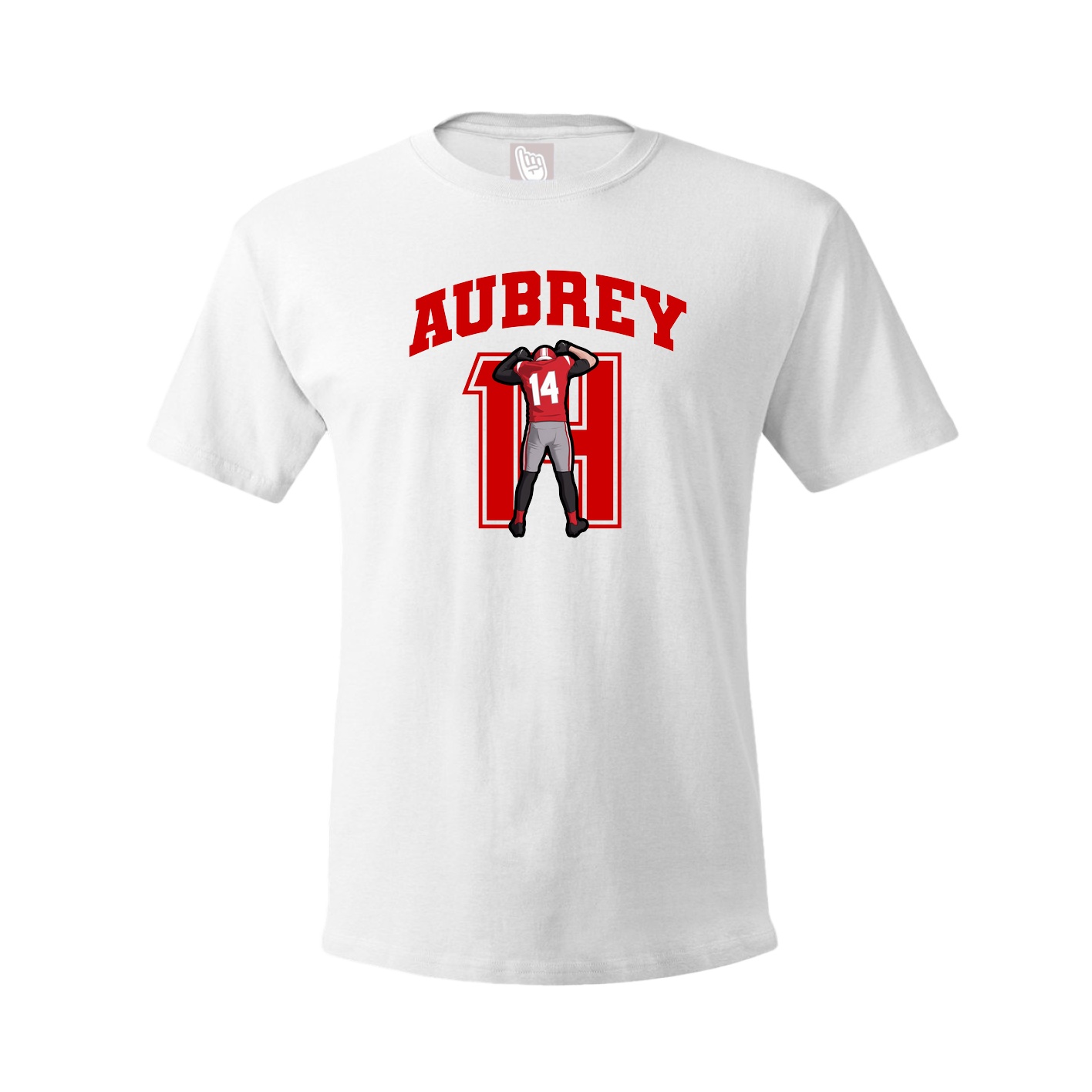 Tee — Number in White