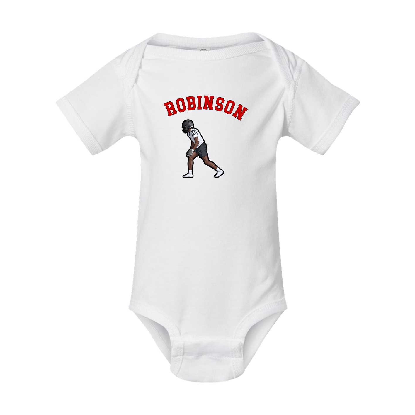 Baby Onesie — Shirsey Arch in White