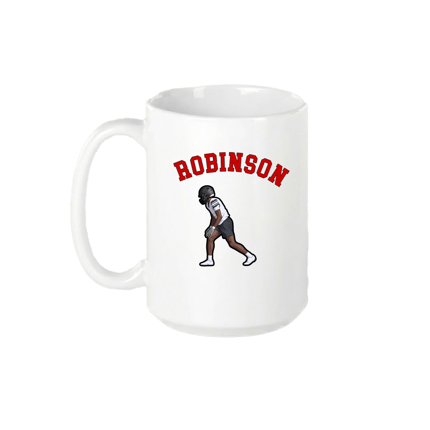 15oz Coffee Mug — Shirsey Arch in White