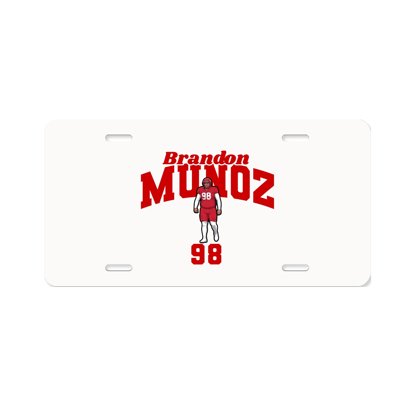 License Plate — Signature Arch in Classic