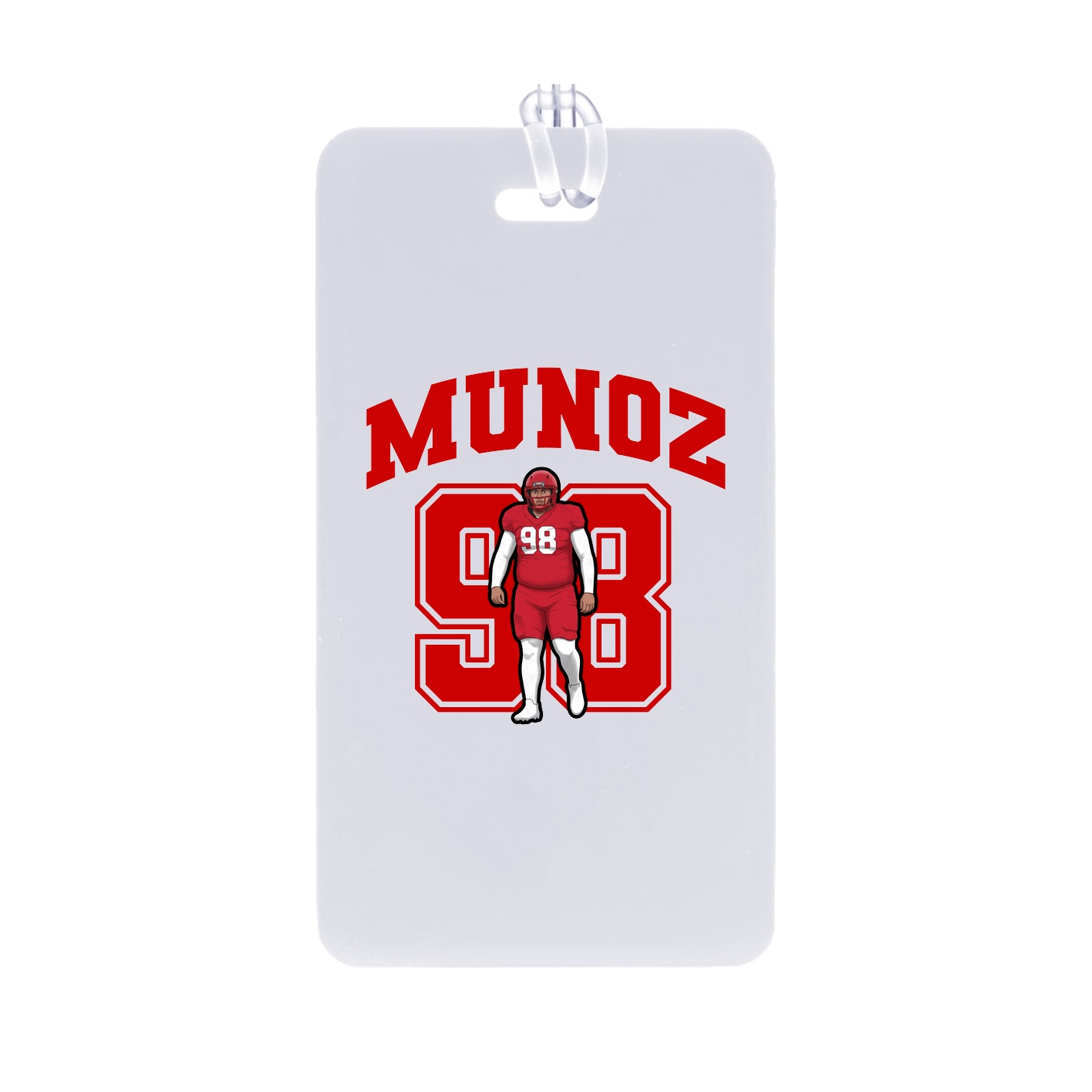 Bag Tag — Number in Classic