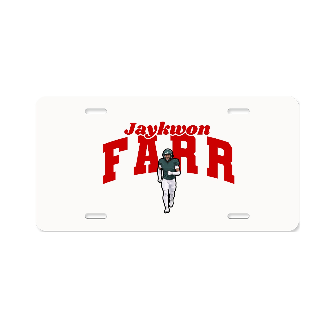 License Plate — Signature Arch in Classic