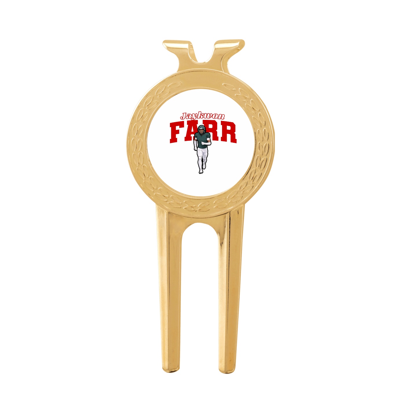 Divot Tool with Ball Marker — Name Arch in Classic