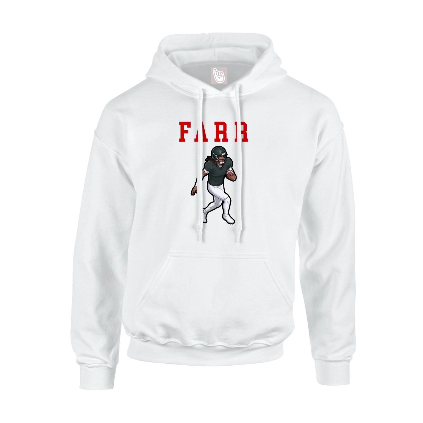 Youth Hoodie — Shirsey in White