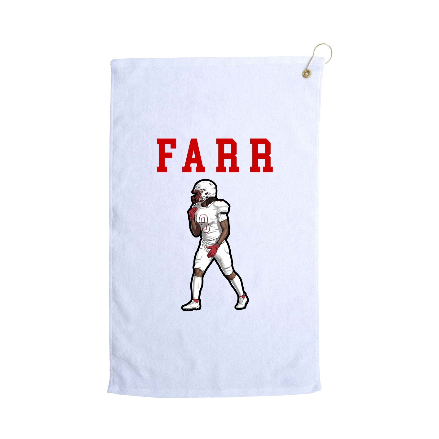 Golf Towel — Shirsey in White