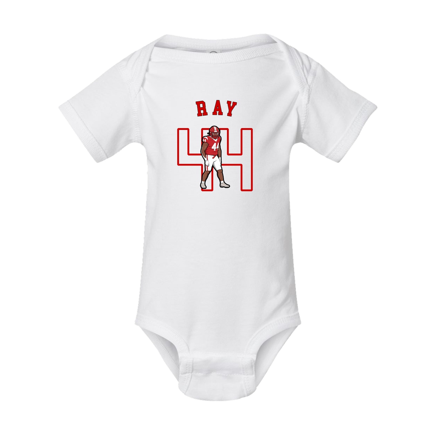 Baby Onesie — Shirsey Arch in White