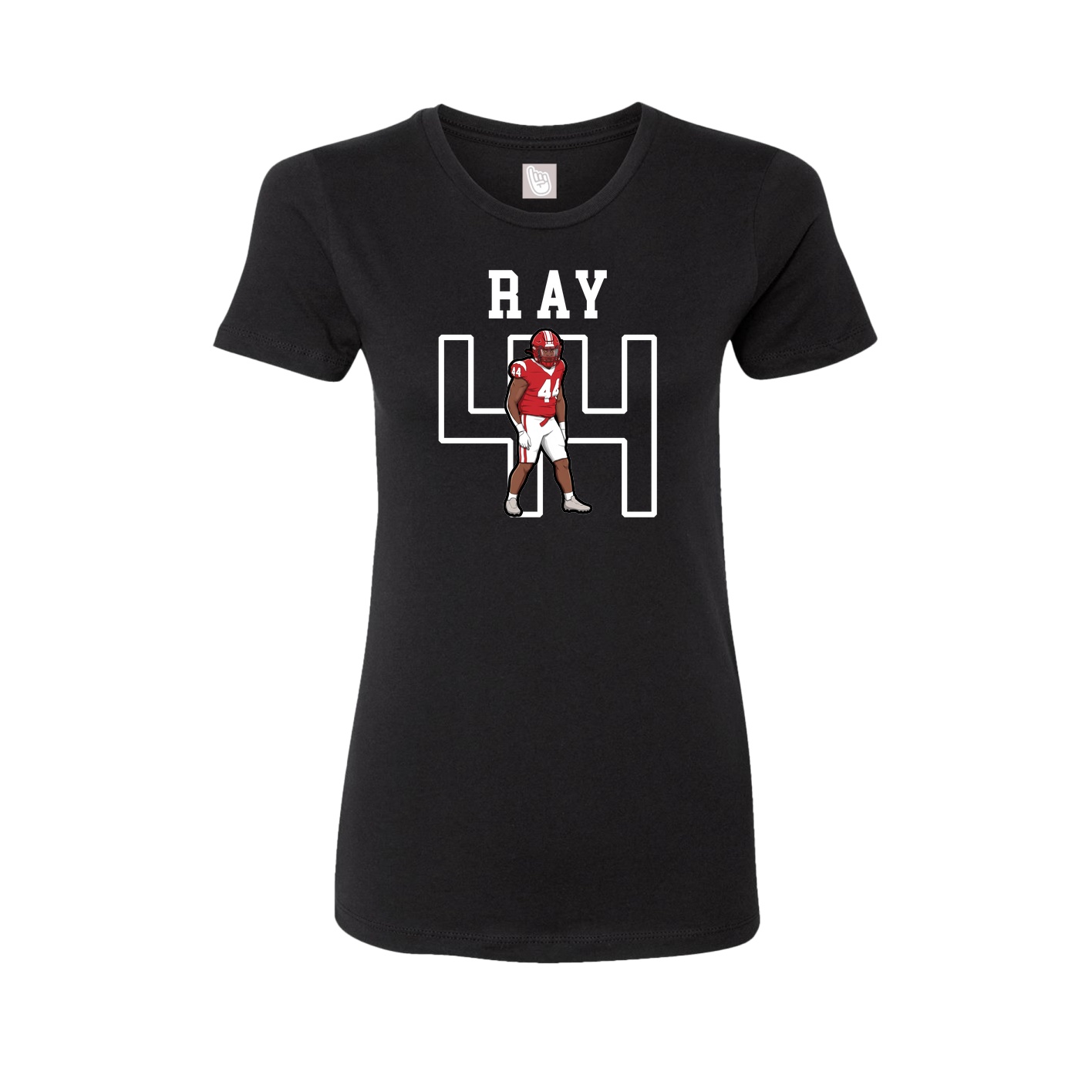 Fitted Women's Tee — Shirsey in Black