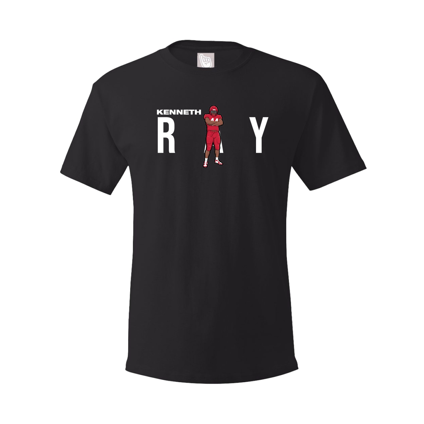 Tee — Player Name in Black