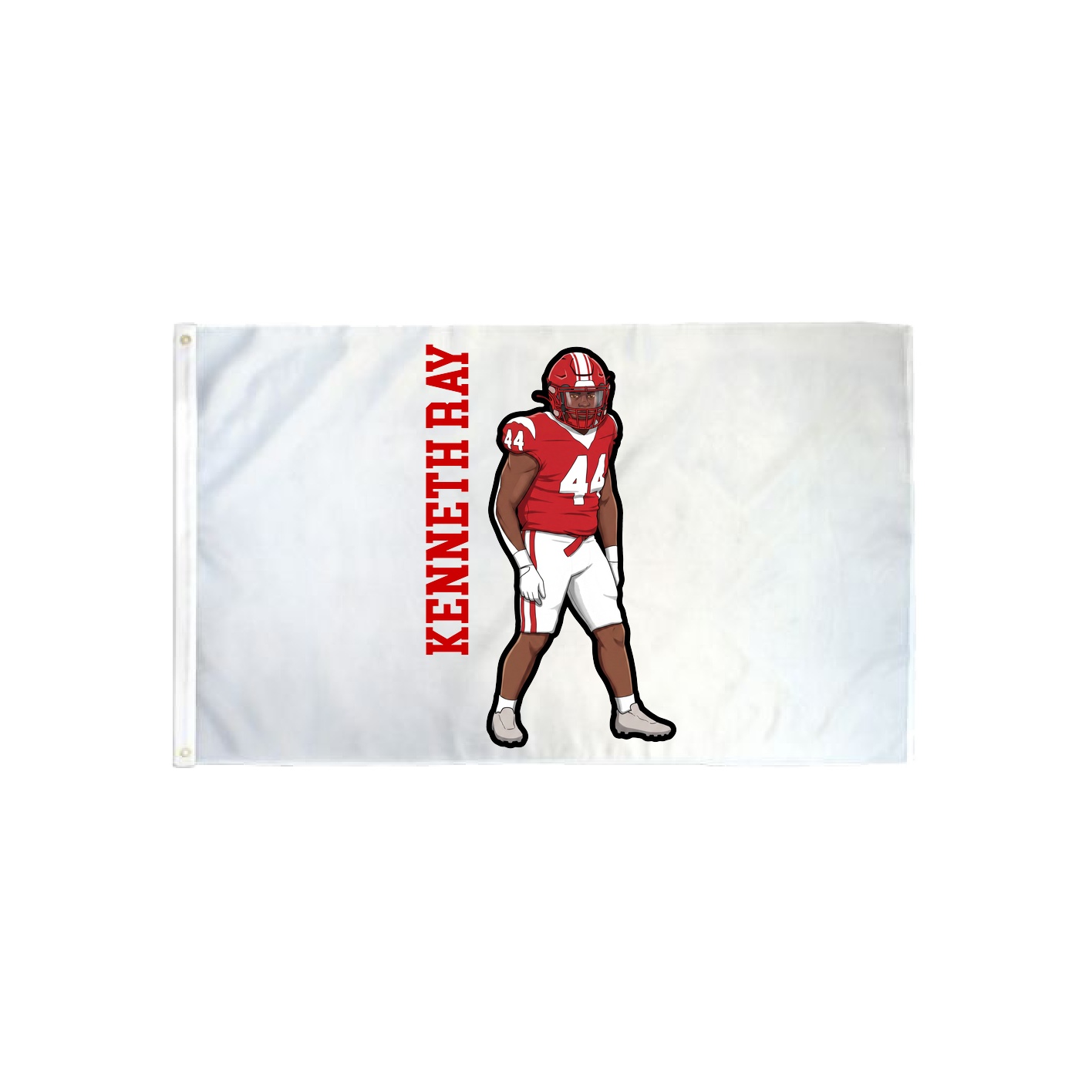 3x5 Flag — Name Vertical in Classic