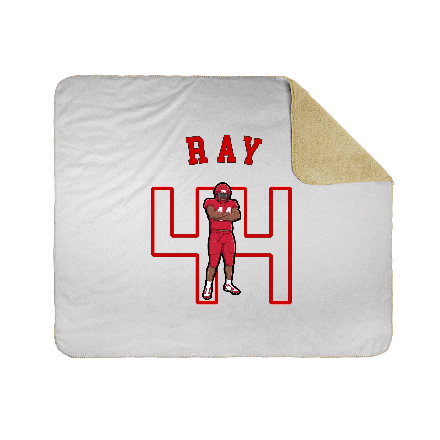 Throw Blanket — Shirsey Arch in White