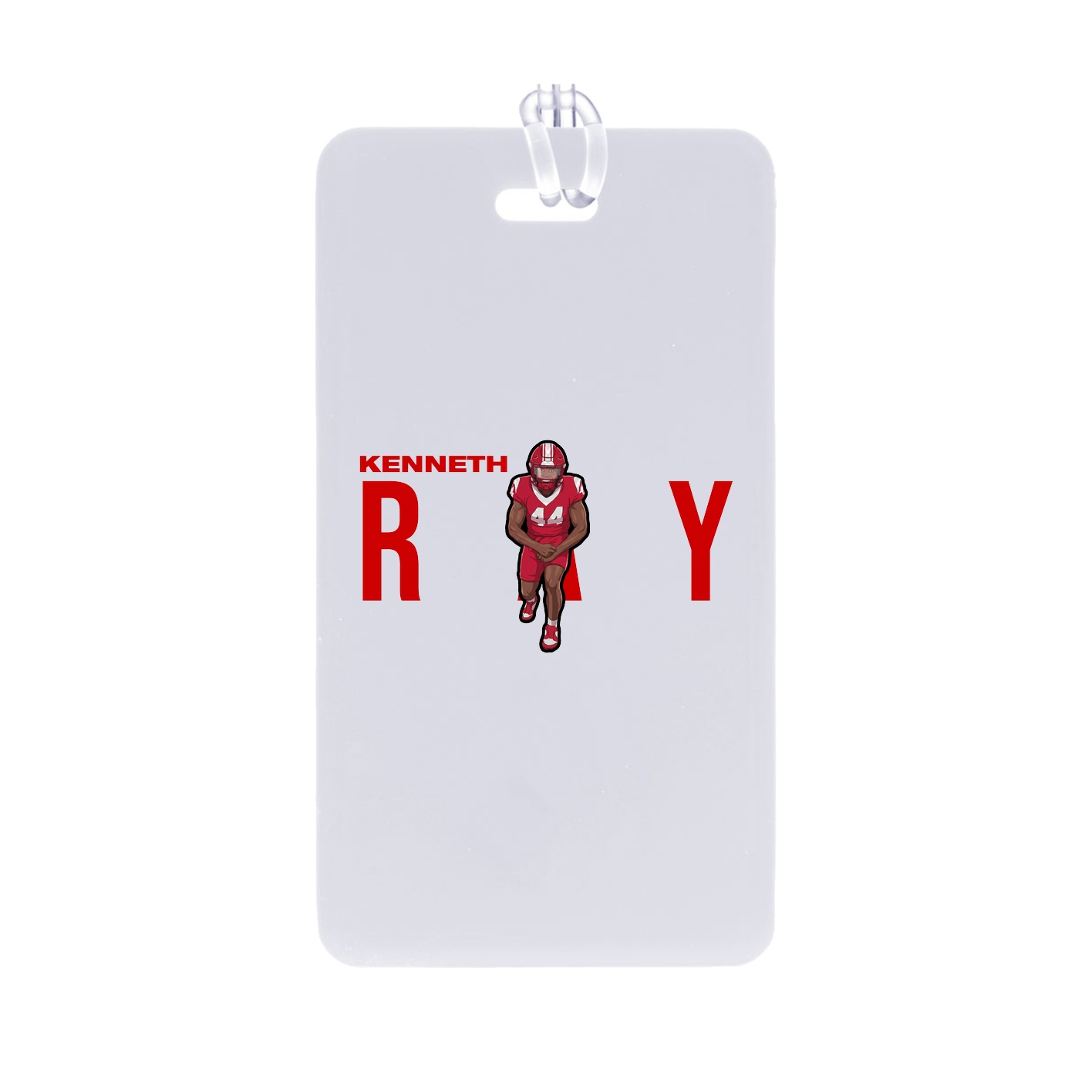 Bag Tag — Player Name in Classic