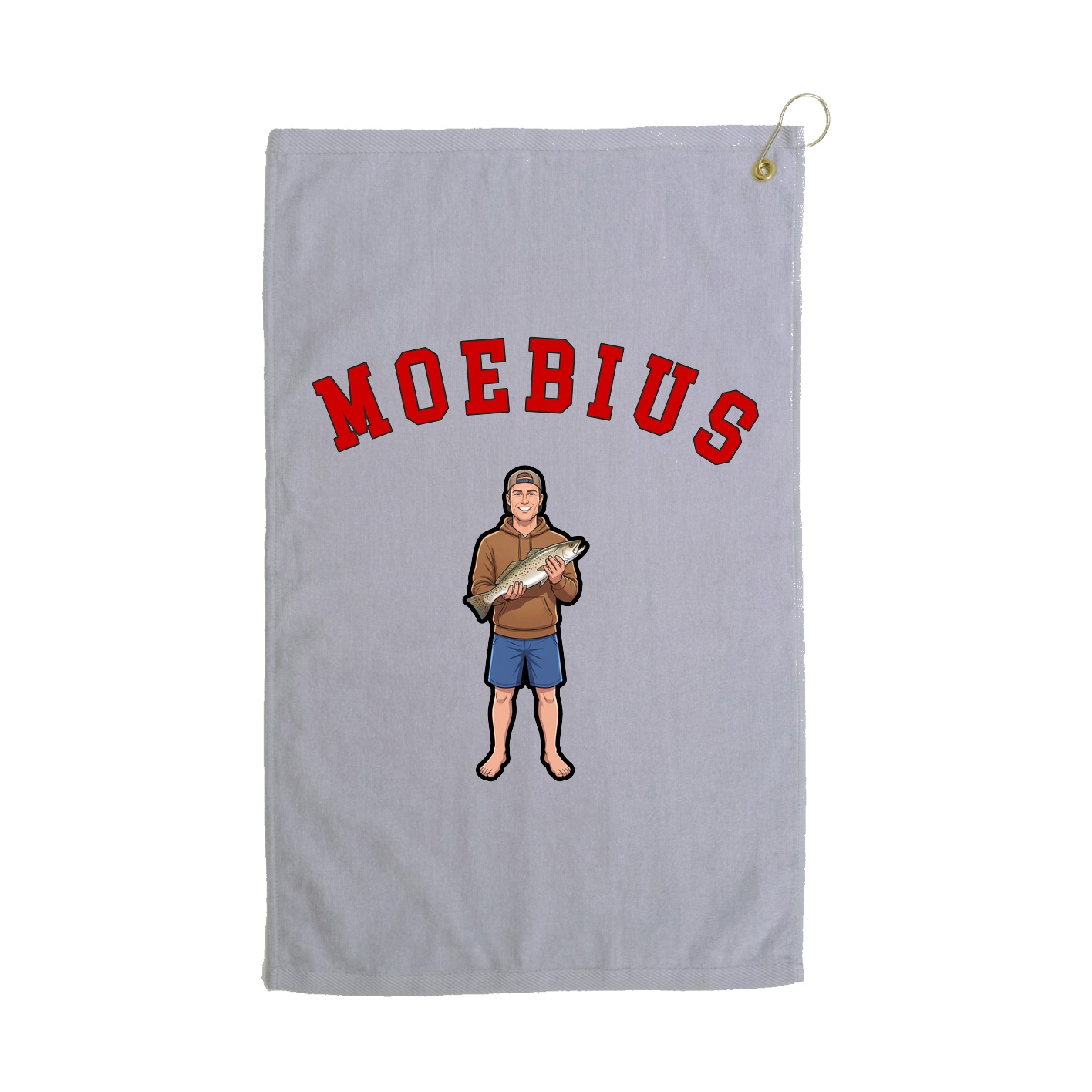 Golf Towel — Shirsey Arch in Grey