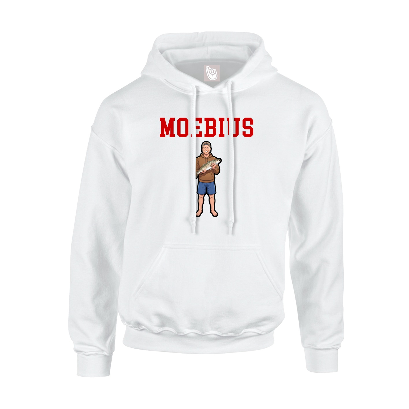 Youth Hoodie — Shirsey in White
