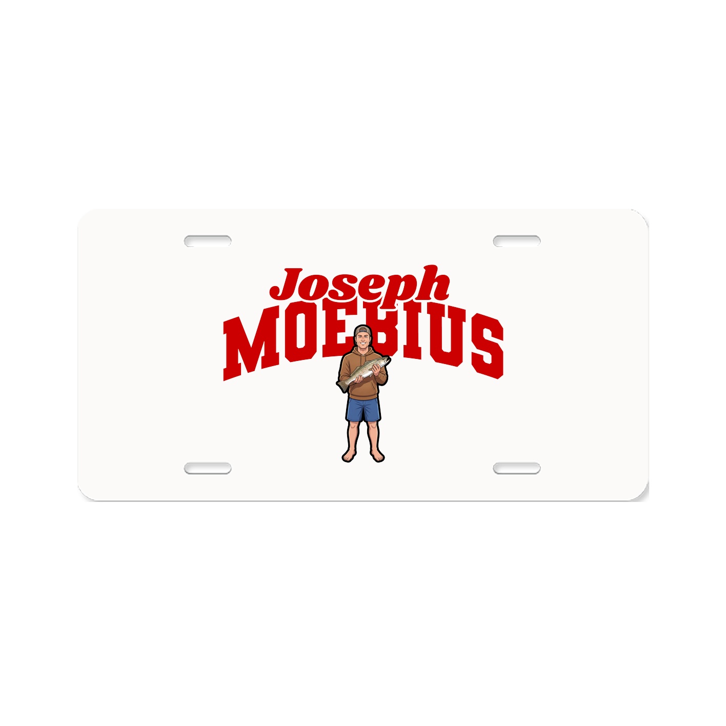 License Plate — Signature Arch in Classic