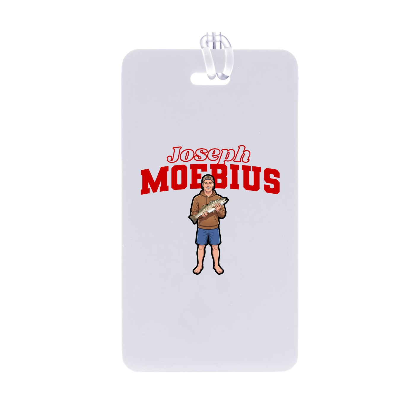 Bag Tag — Name Arch in Classic