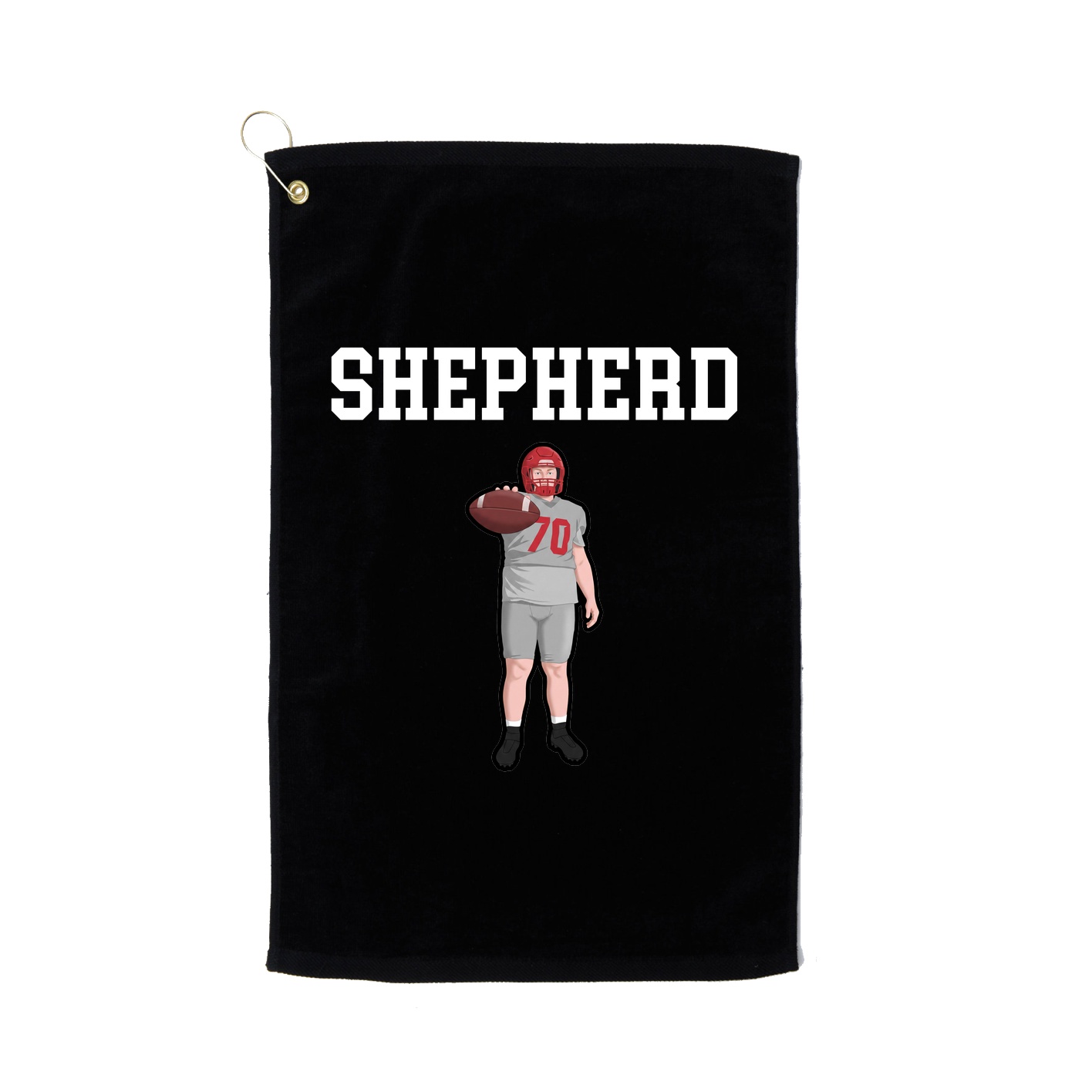 Golf Towel — Shirsey in Black