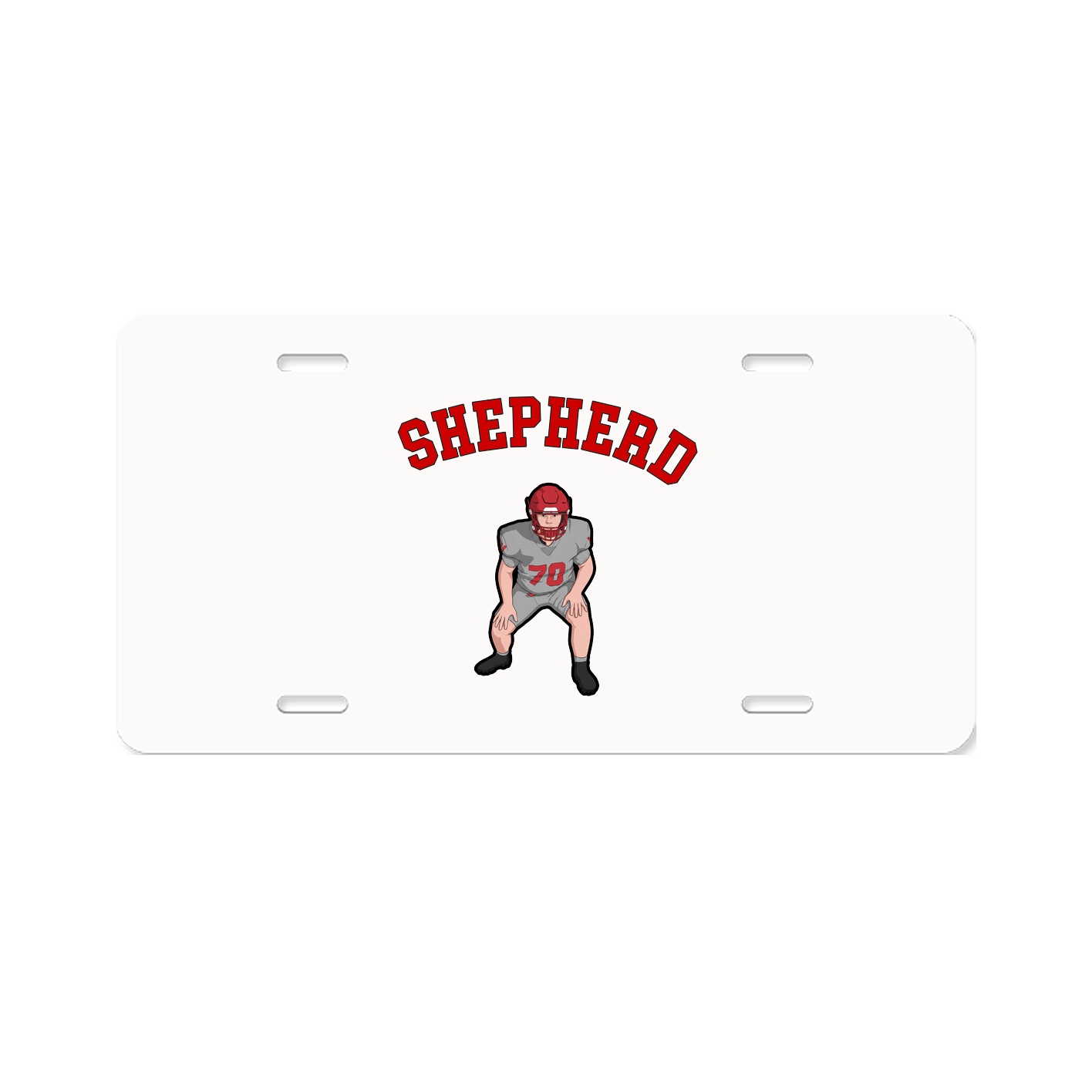 License Plate — Shirsey Arch in Classic