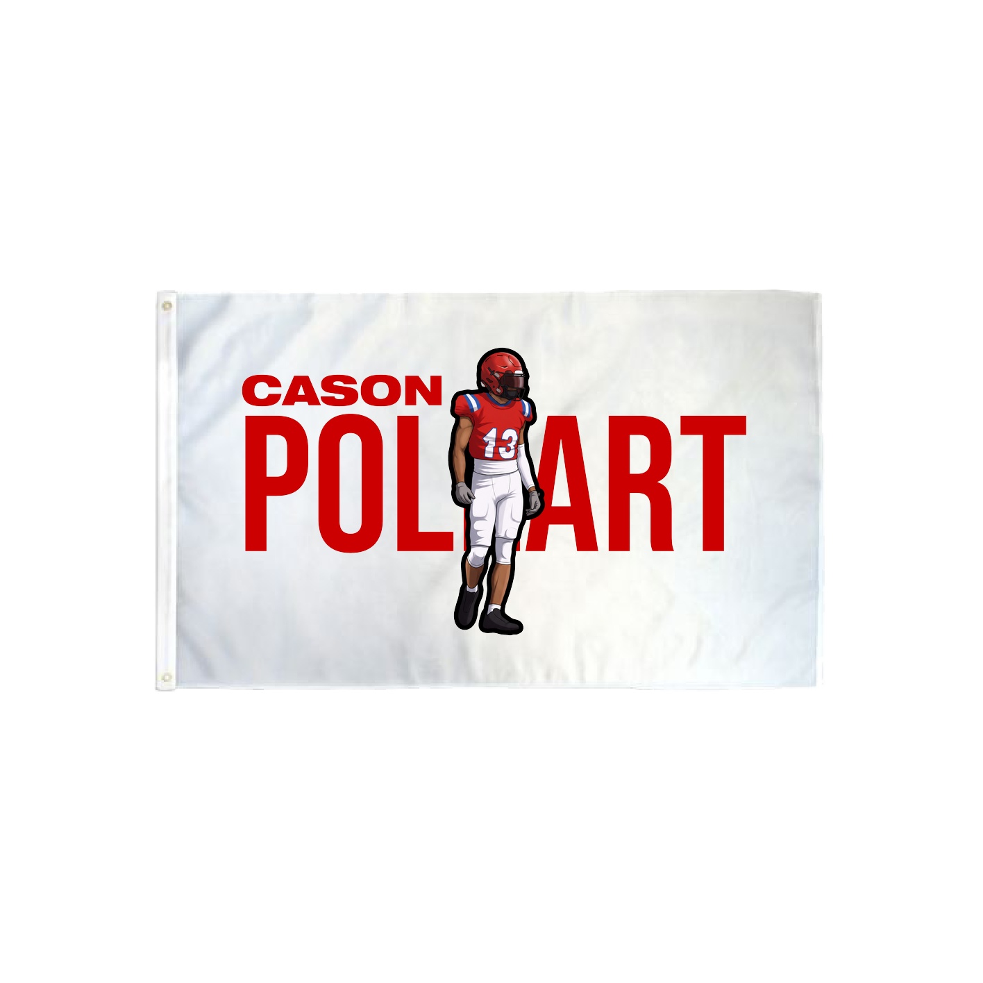 3x5 Flag — Player Name in Classic