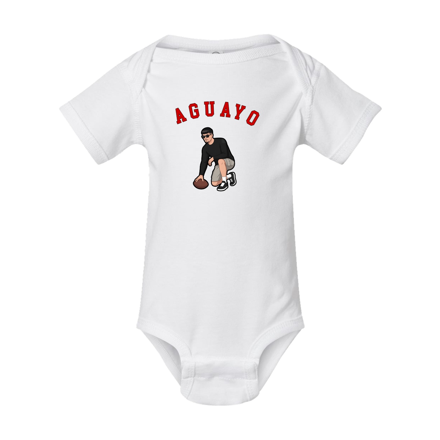 Baby Onesie — Shirsey Arch in White