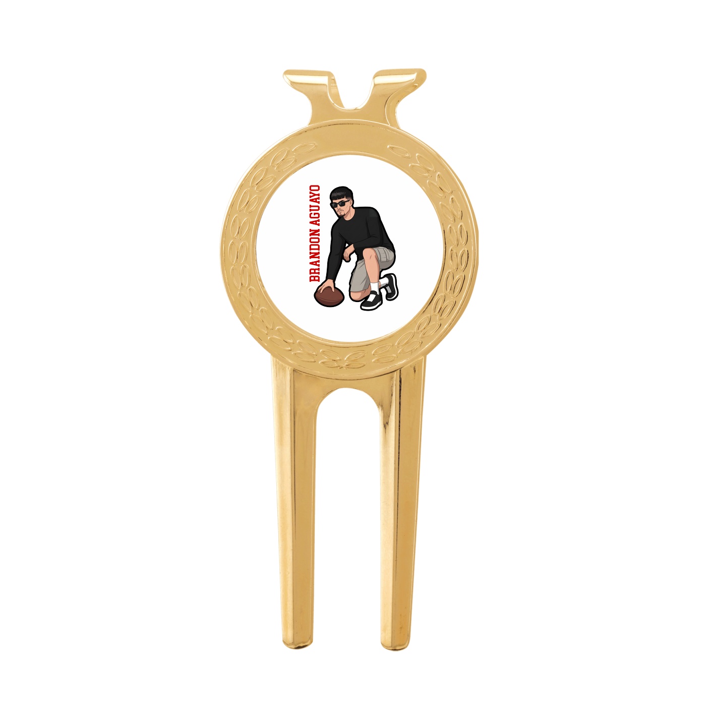 Divot Tool with Ball Marker — Name Vertical in Classic