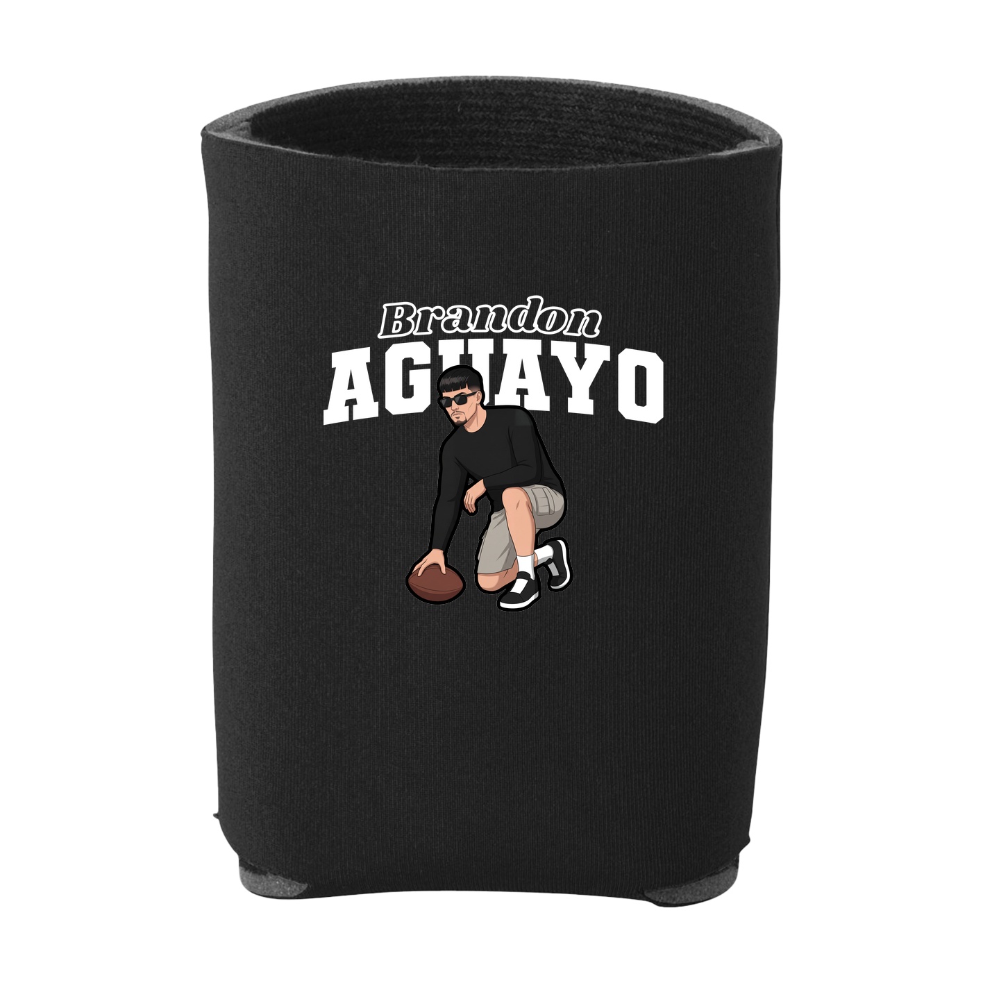 Can Holder — Name Arch in Black