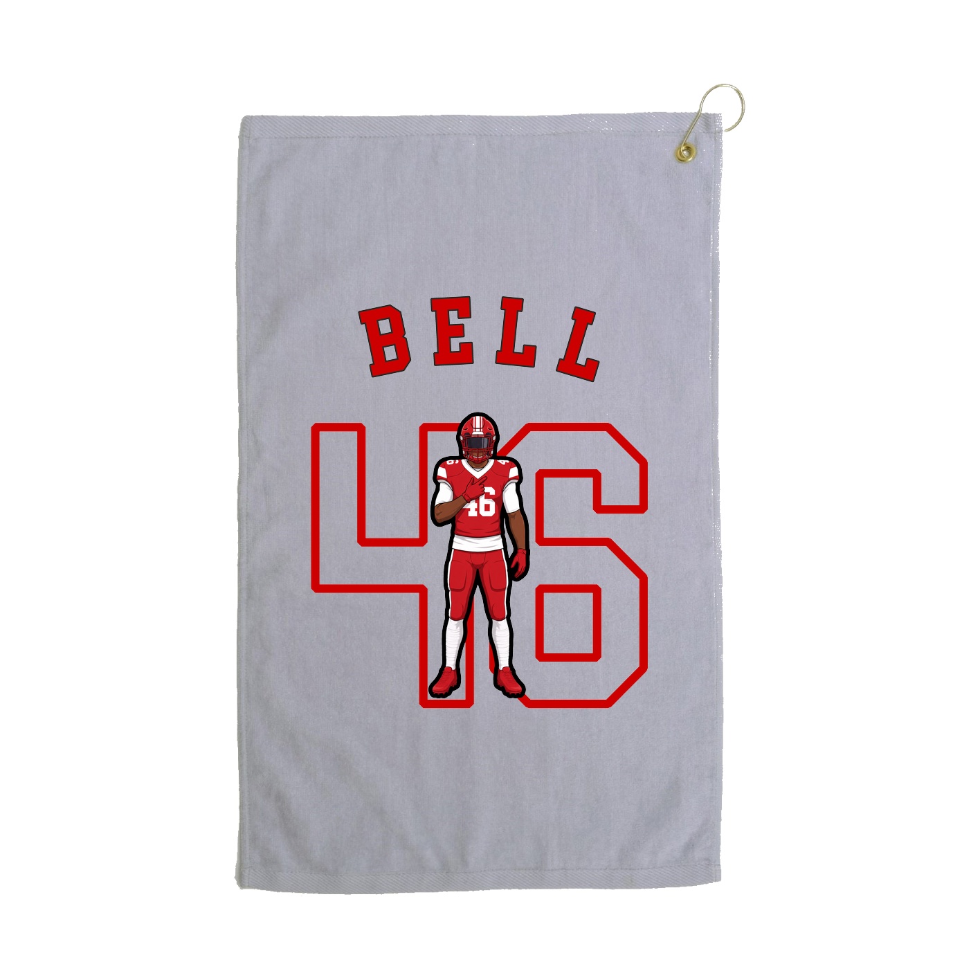 Golf Towel — Shirsey Arch in Grey