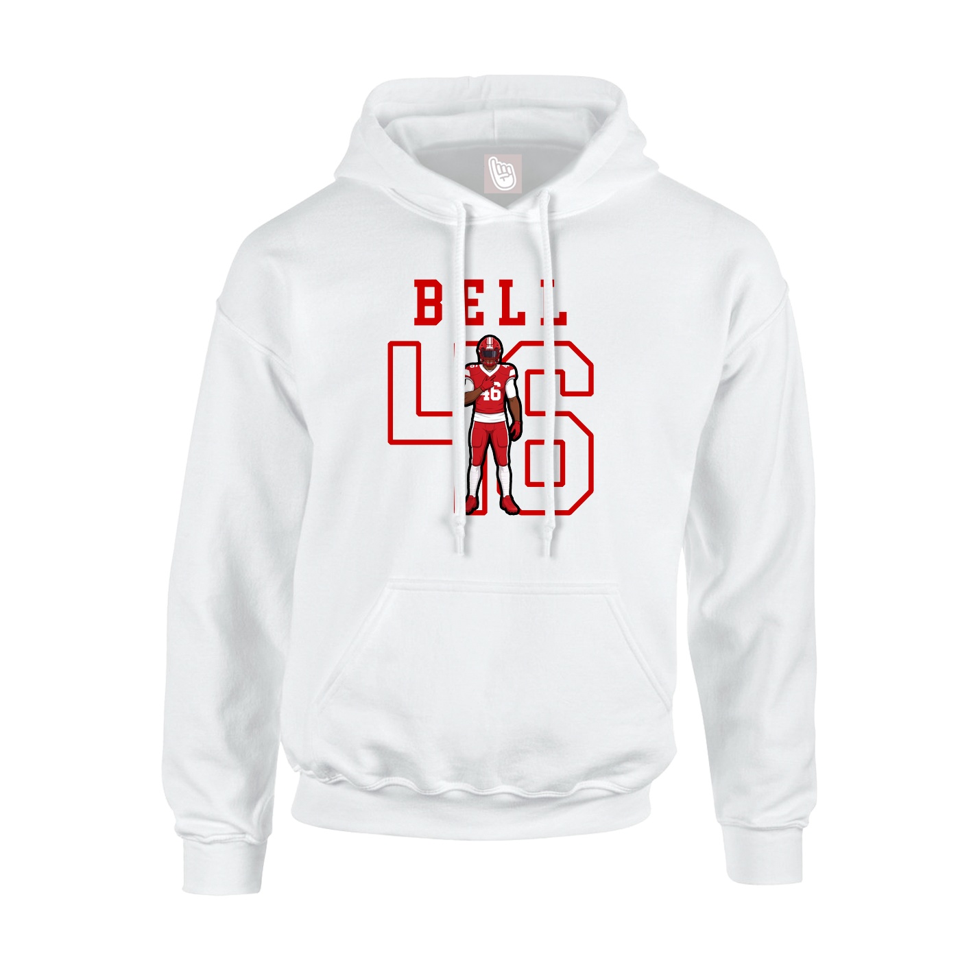Youth Hoodie — Shirsey in White