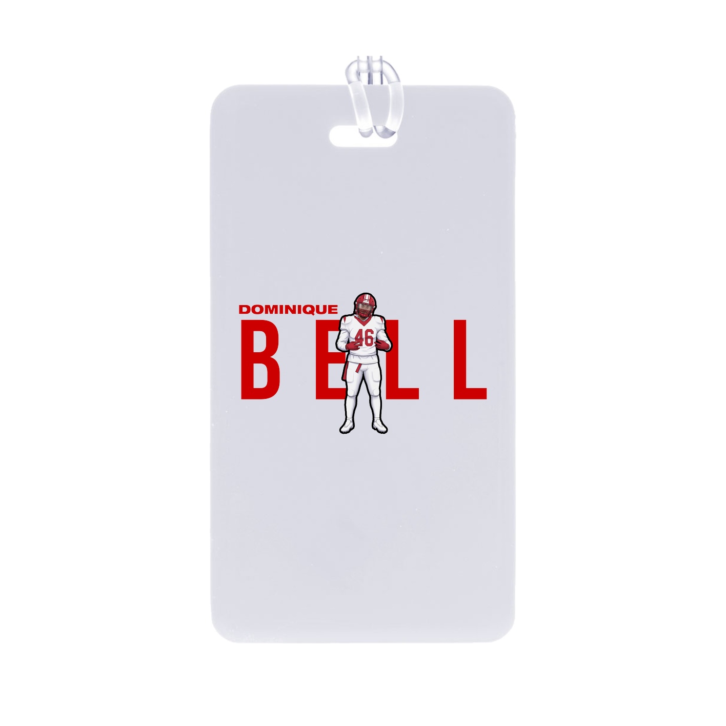 Bag Tag — Player Name in Classic