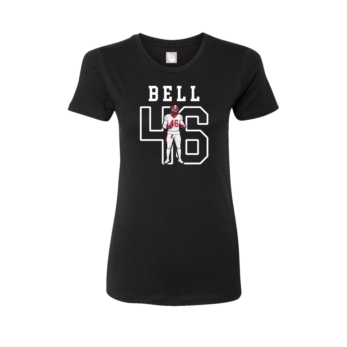 Fitted Women's Tee — Shirsey in Black