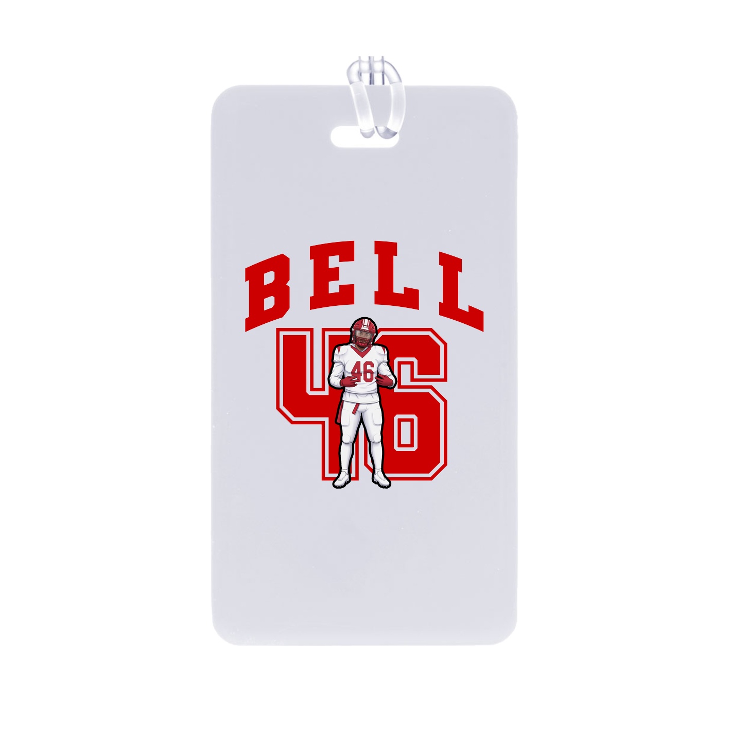 Bag Tag — Number in Classic