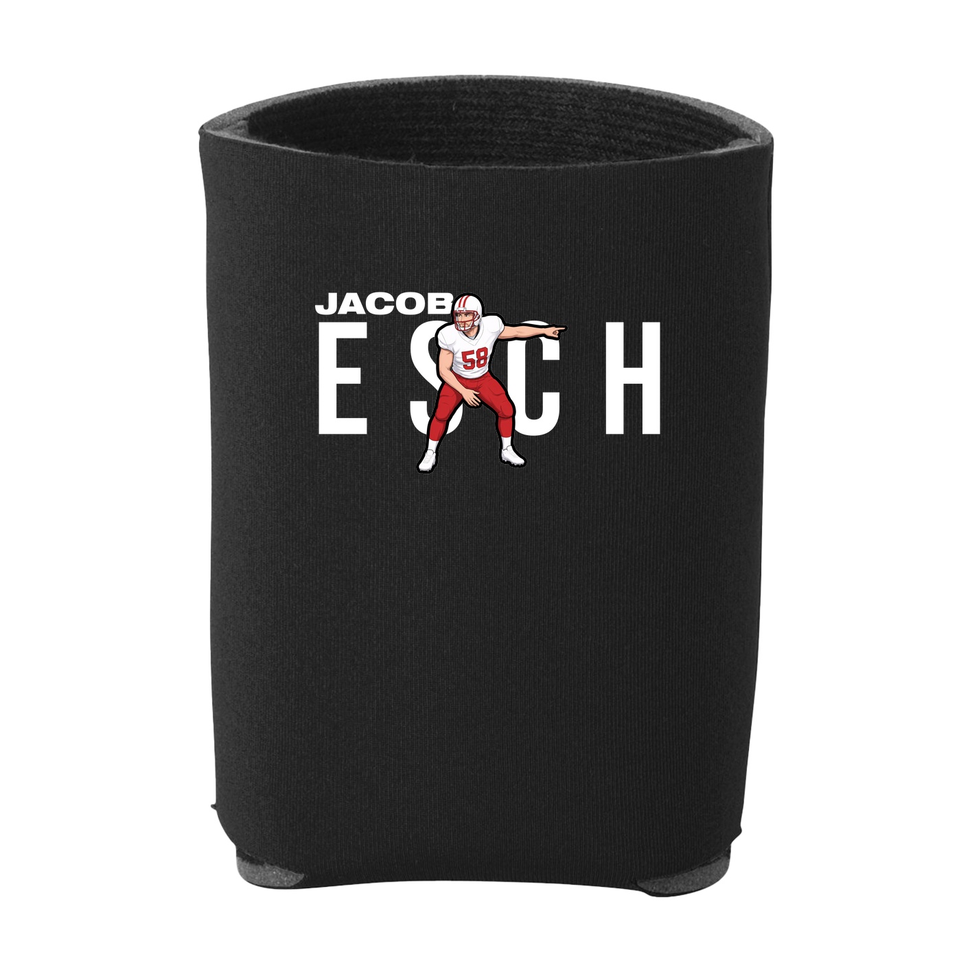 Can Holder — Player Name in Black