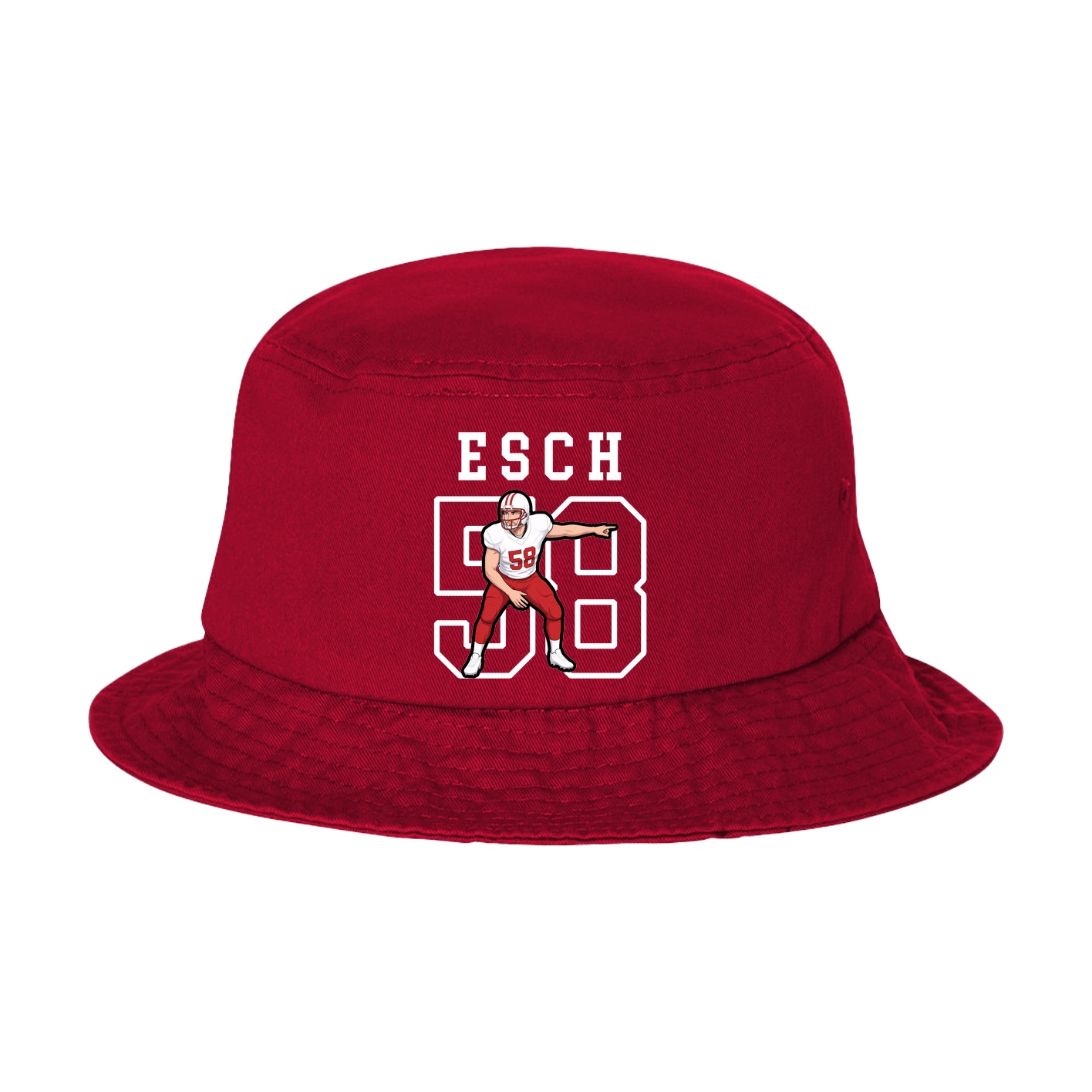 Bucket Cap — Shirsey in Red