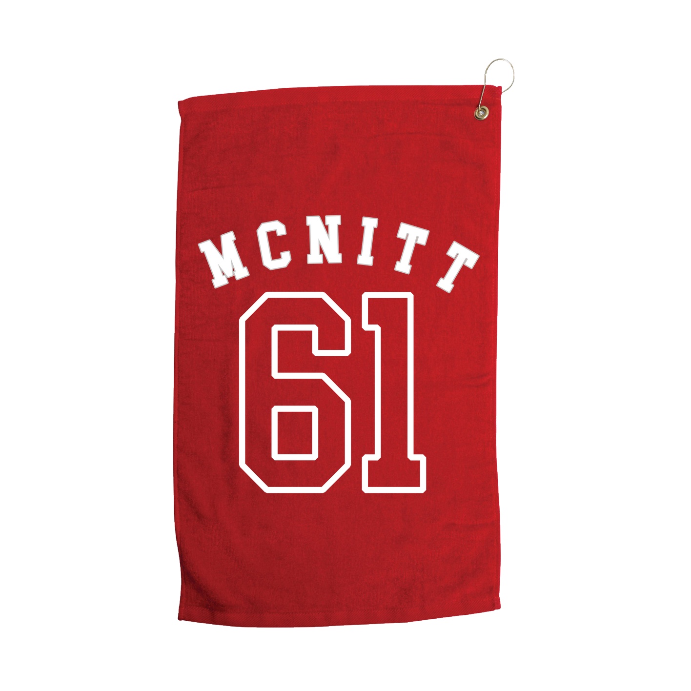 Golf Towel — Shirsey Arch in Red