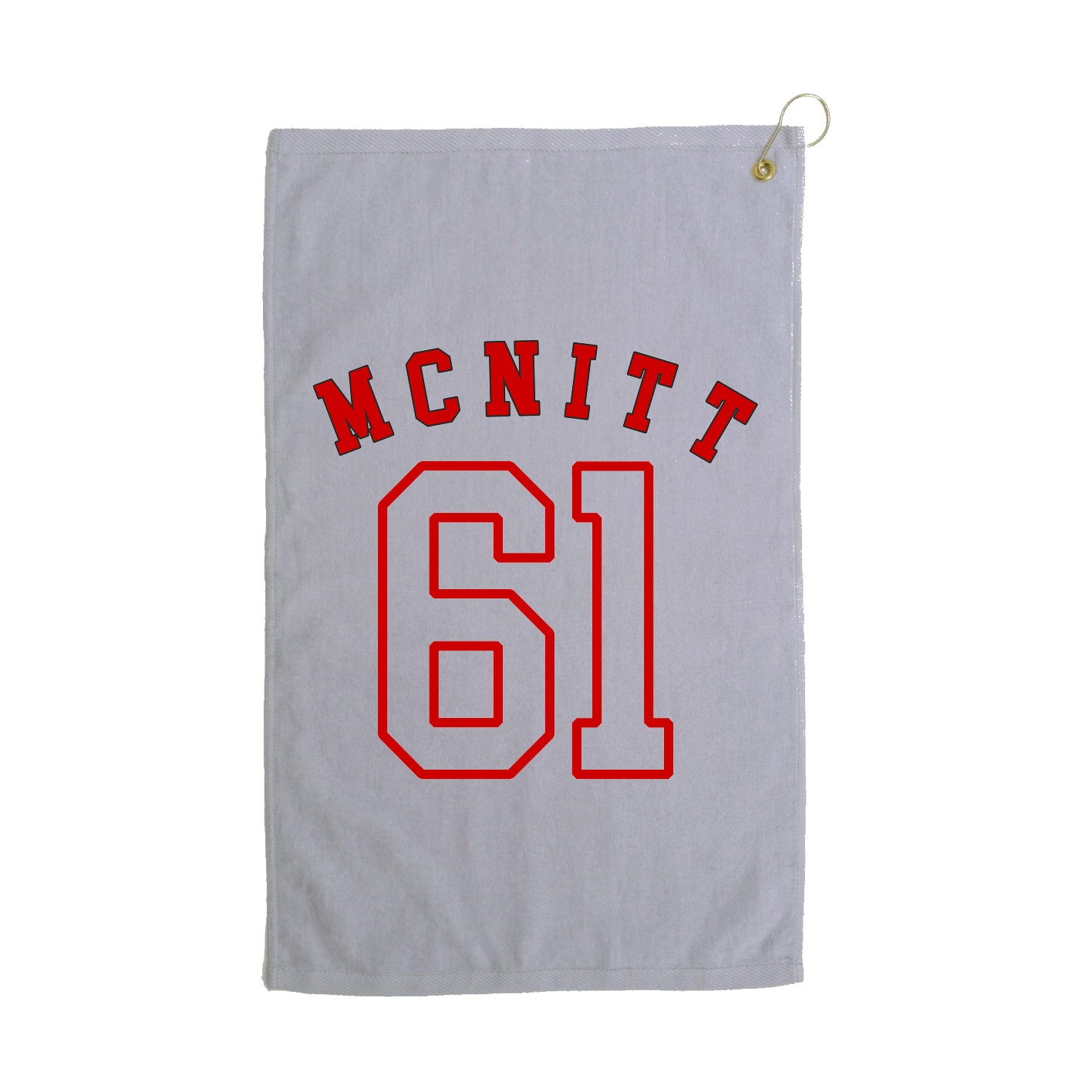 Golf Towel — Shirsey Arch in Grey