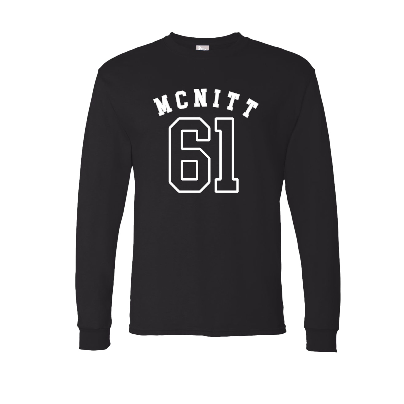 Long Sleeve Tee — Shirsey Arch in Black