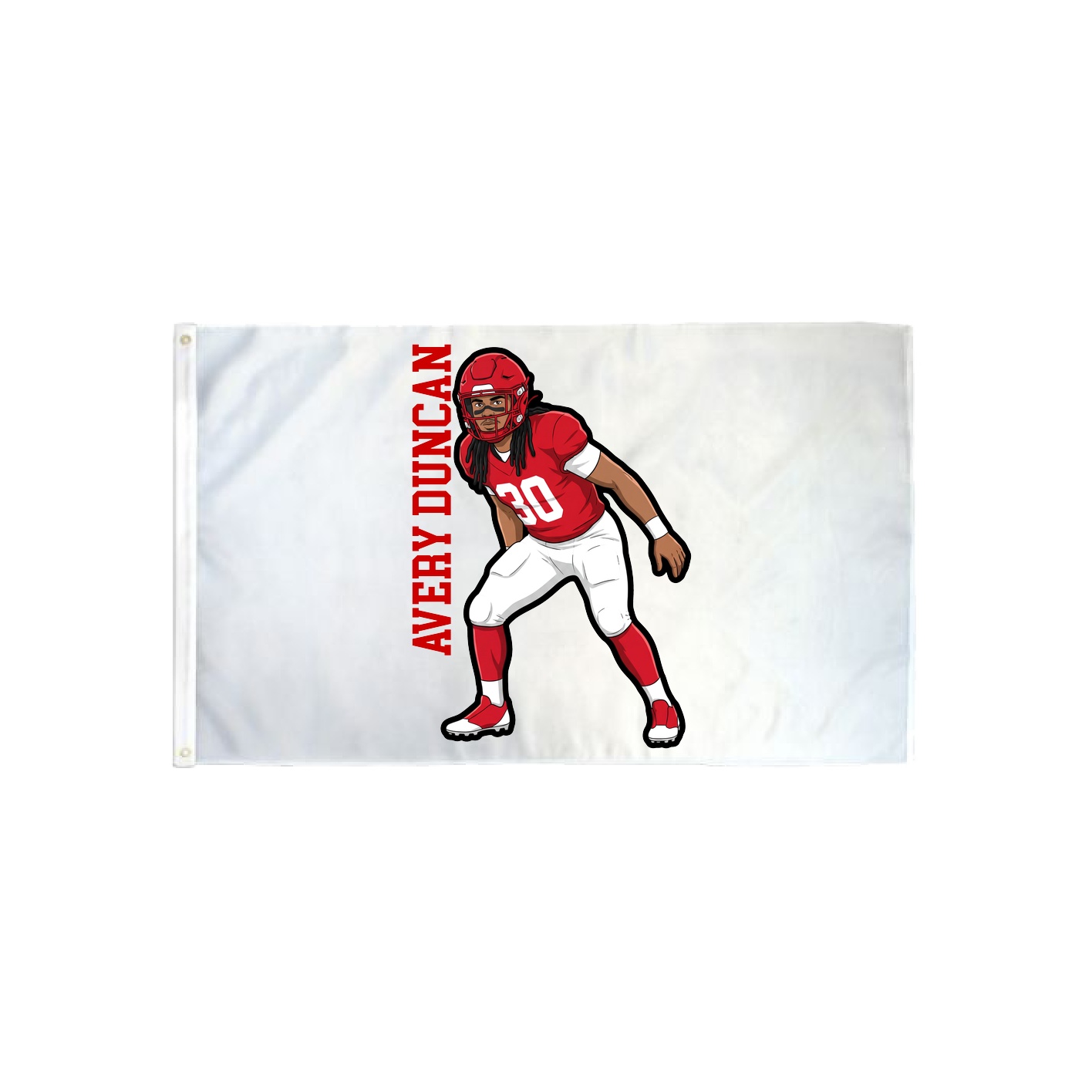 3x5 Flag — Name Vertical in Classic