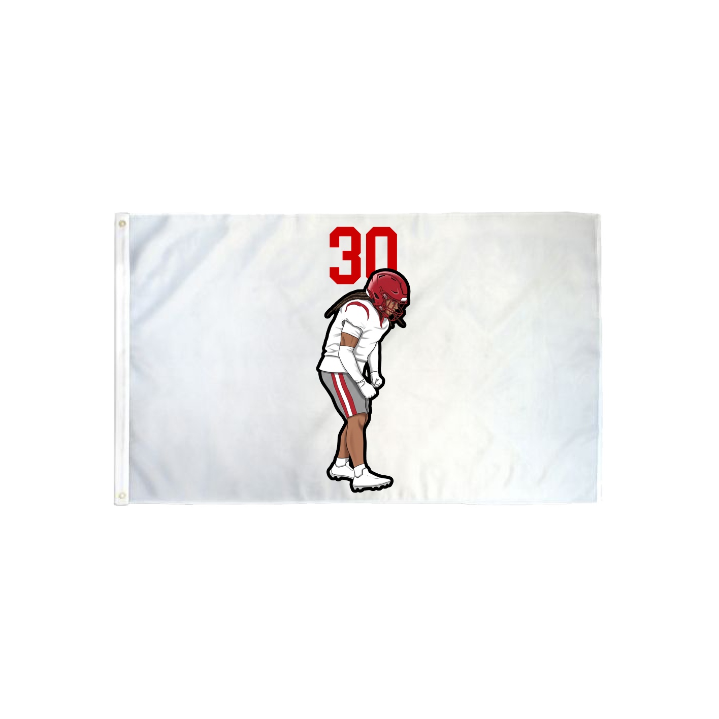 3x5 Flag — Number Top in Classic
